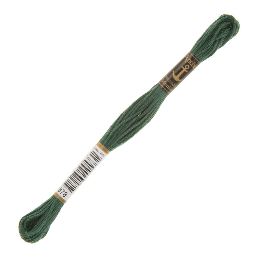 Anchor Muline 8m Yeşil Nakış İpliği - 0878